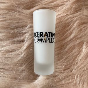 Keratin Complex shot glass